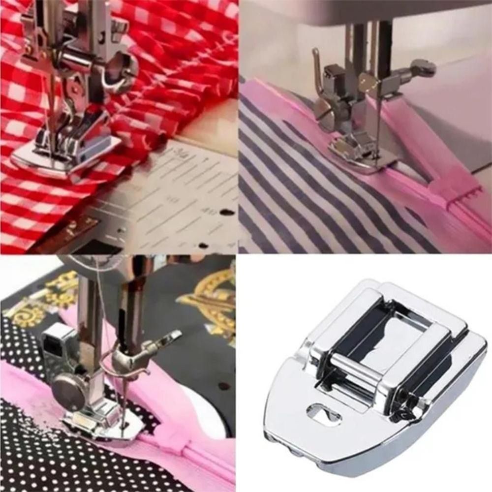 Zipper Foot Presser - Çinko Alaşımlı Görünmez Fermuar Ayağı Yerli