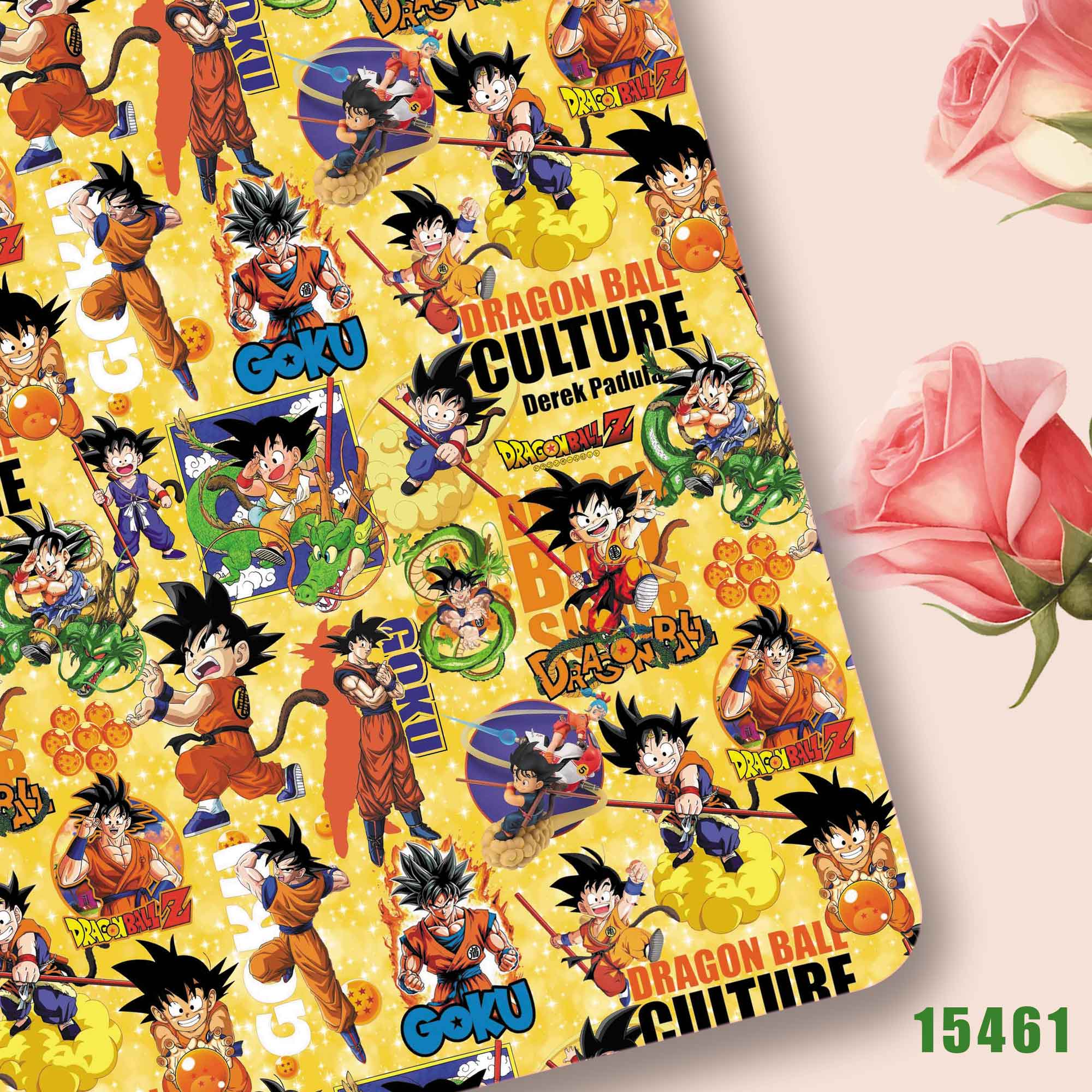 Sewing Production - 140*50cm dragon ball Polyester/100 Pamuk/saten Kumaş