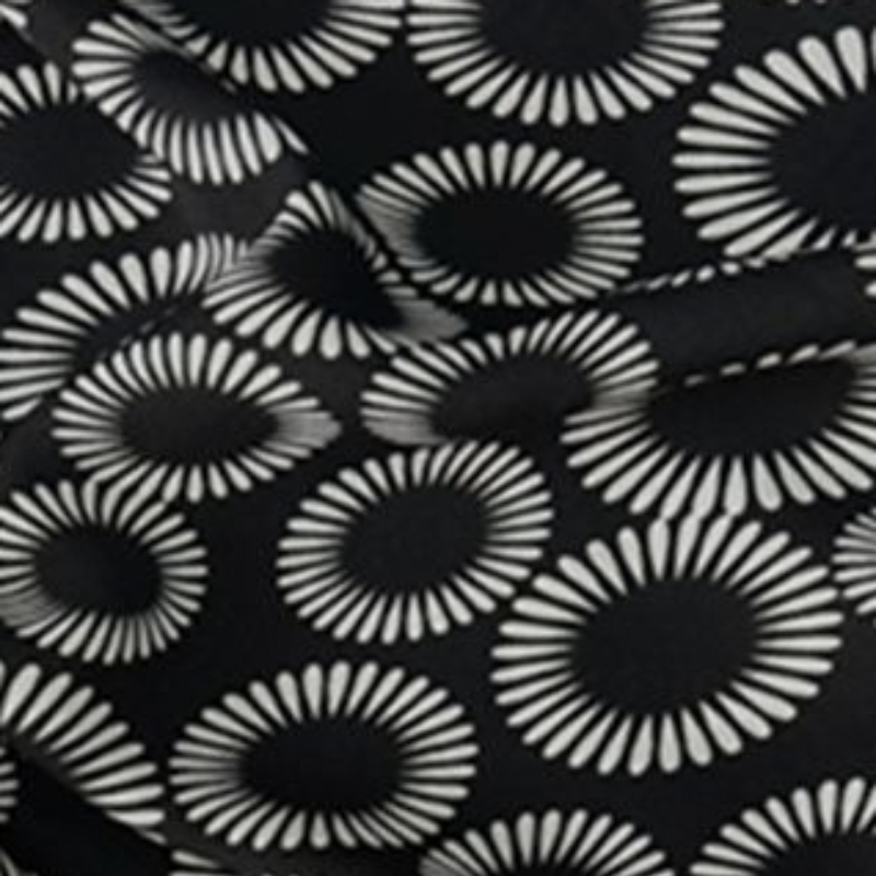 Sewing Textile Art - L100cm X W150cm Siyah Perde Kumaş