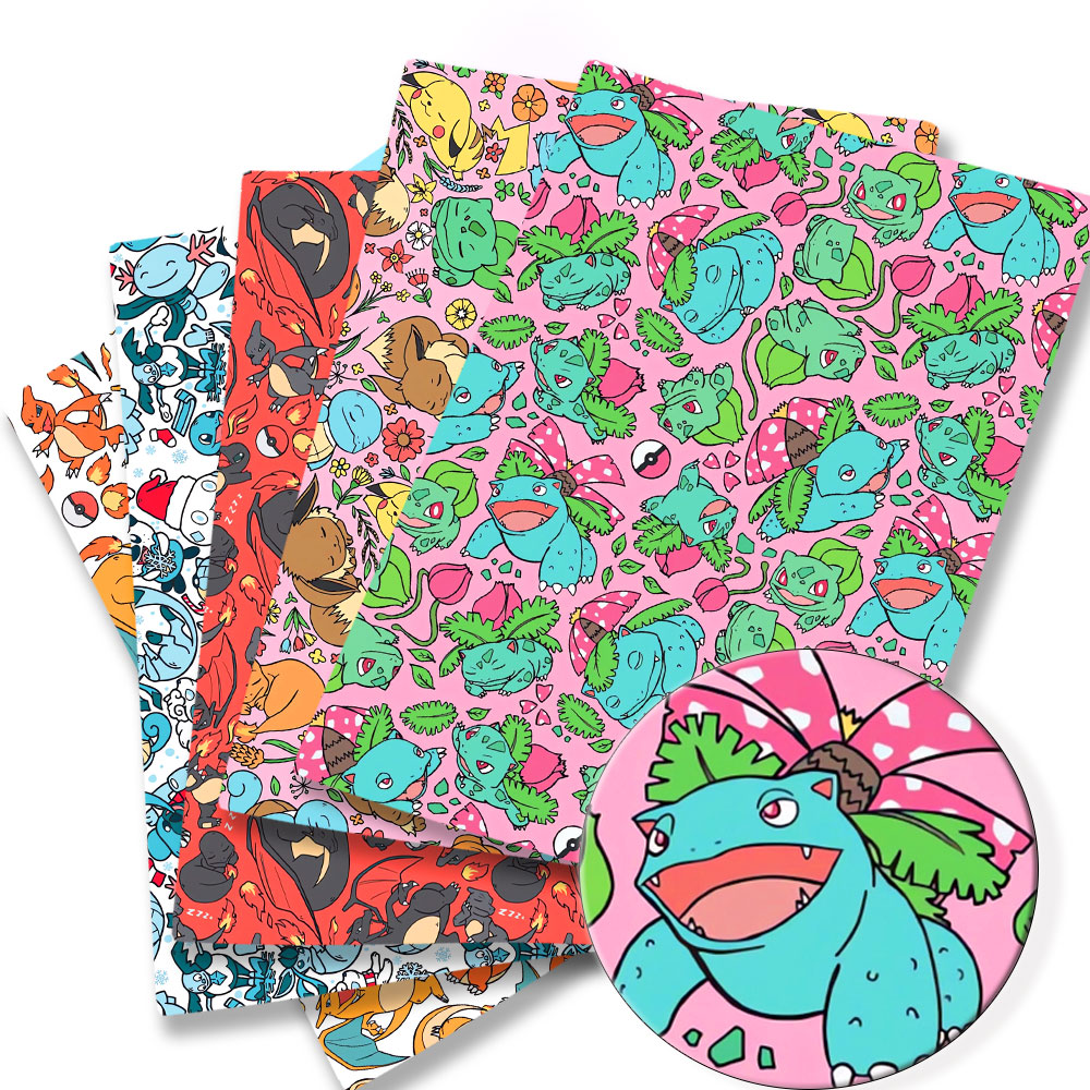 Sewing Production - Pokemon Karikatür Fabric140*50 cm El Yapımı