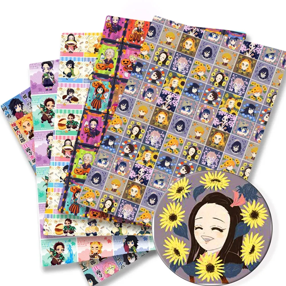 Sewing Production - 140x50 CM Anime Karikatür baskılı kumaş