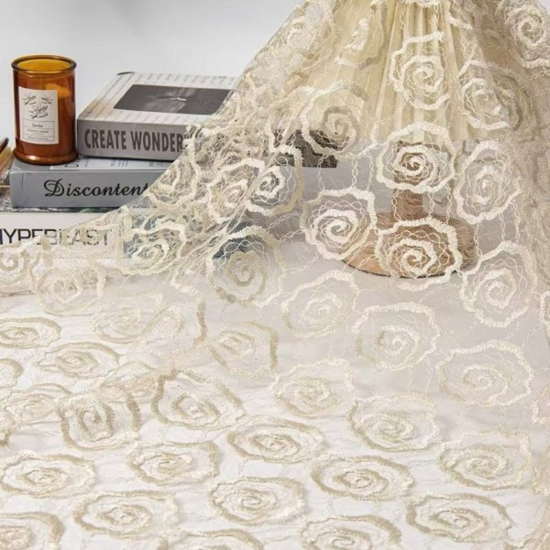 Nakışlı Tül Dantel Şerit Kumaş - Sewing Fabric incelemesi ve fiyatı