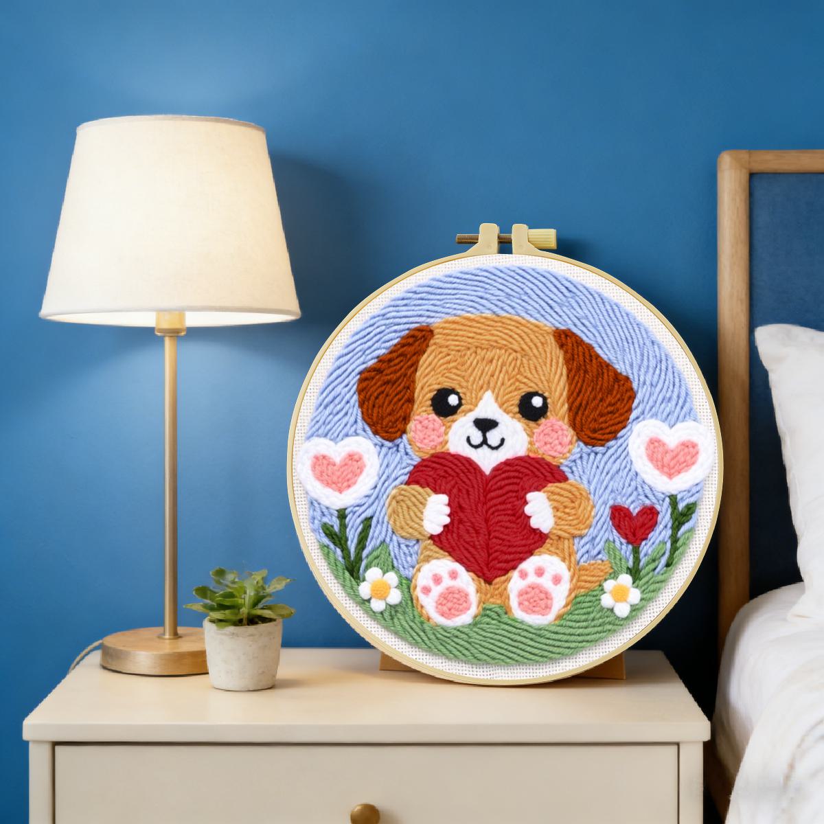 20X20CM/7.87 inç Köpek Desenli - Sewing Textile Art incelemesi ve fiyatı