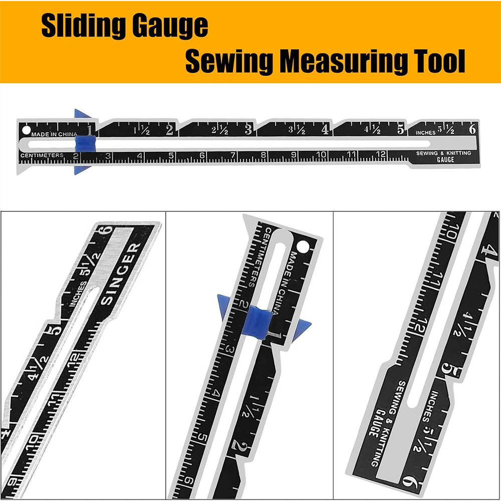 5-in-1 Sürgülü Ölçer Ölçme Ara - Sewing Lab incelemesi ve fiyatı