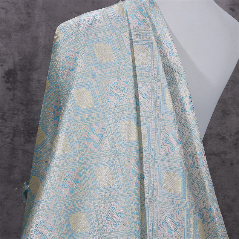 Çin Tarzı Jakarlı Brokar Ipek  - Sewing Fabric incelemesi ve fiyatı