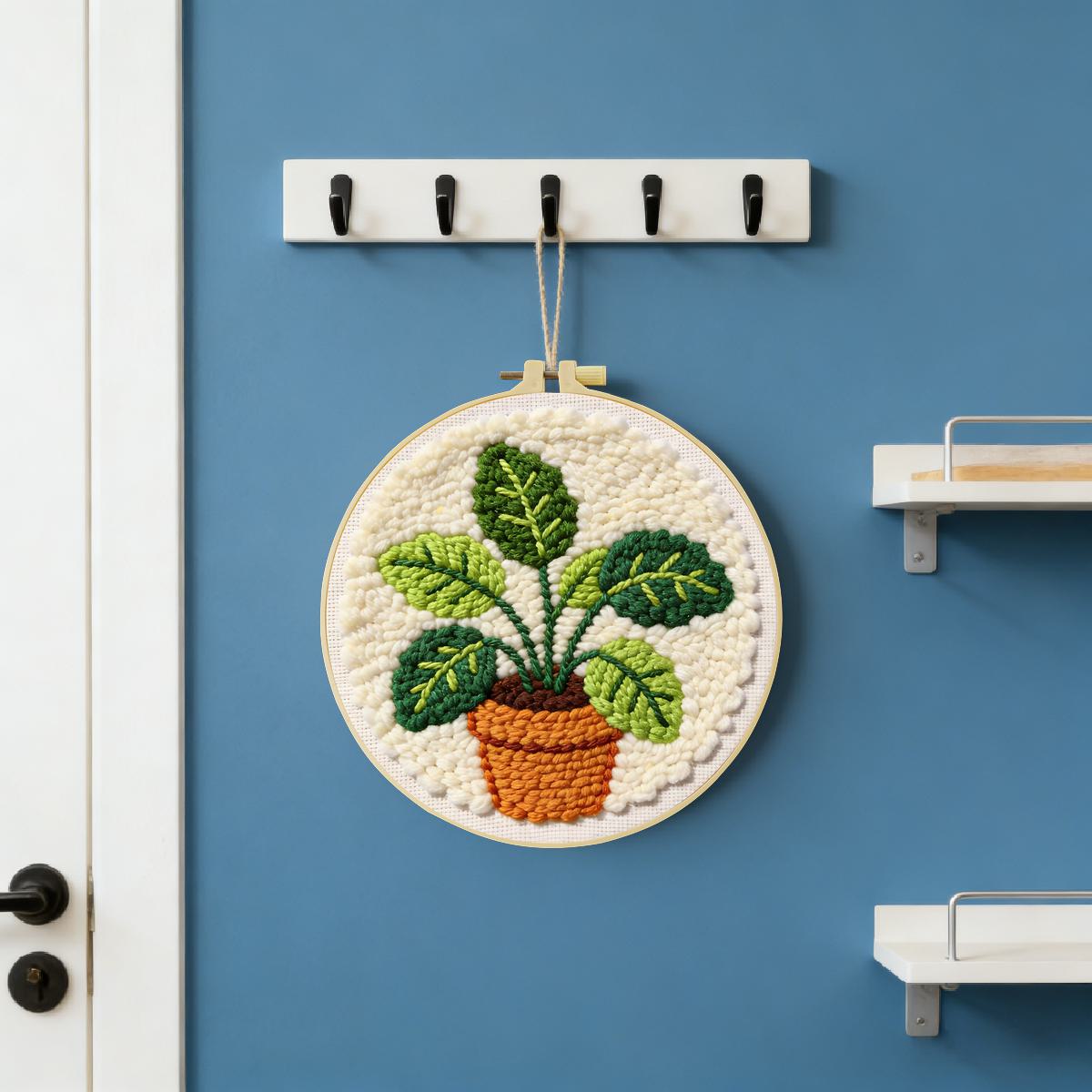 20X20CM/7.87 inç Yapraklar Pun - Sewing Textile Art incelemesi ve fiyatı