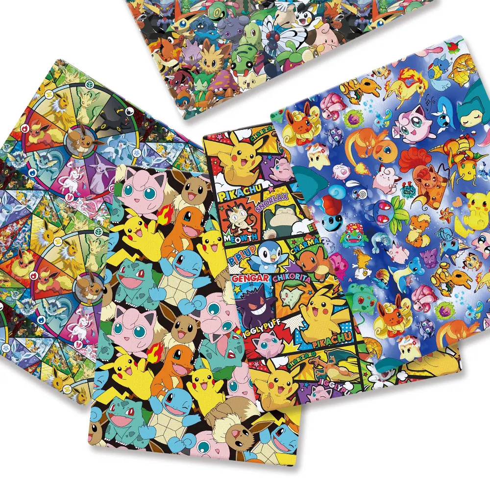 Pokemon Karikatür Fabric140*50 - Sewing Production incelemesi ve fiyatı