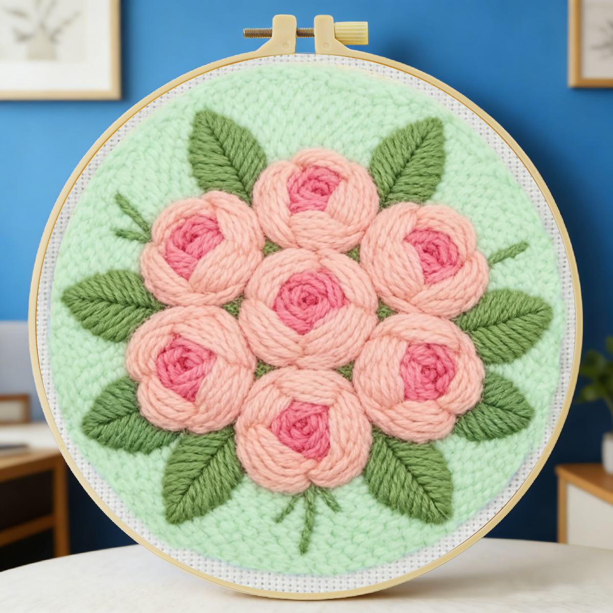 20X20CM/7.87 inç Çiçek Desenli - Sewing Textile Art incelemesi ve fiyatı