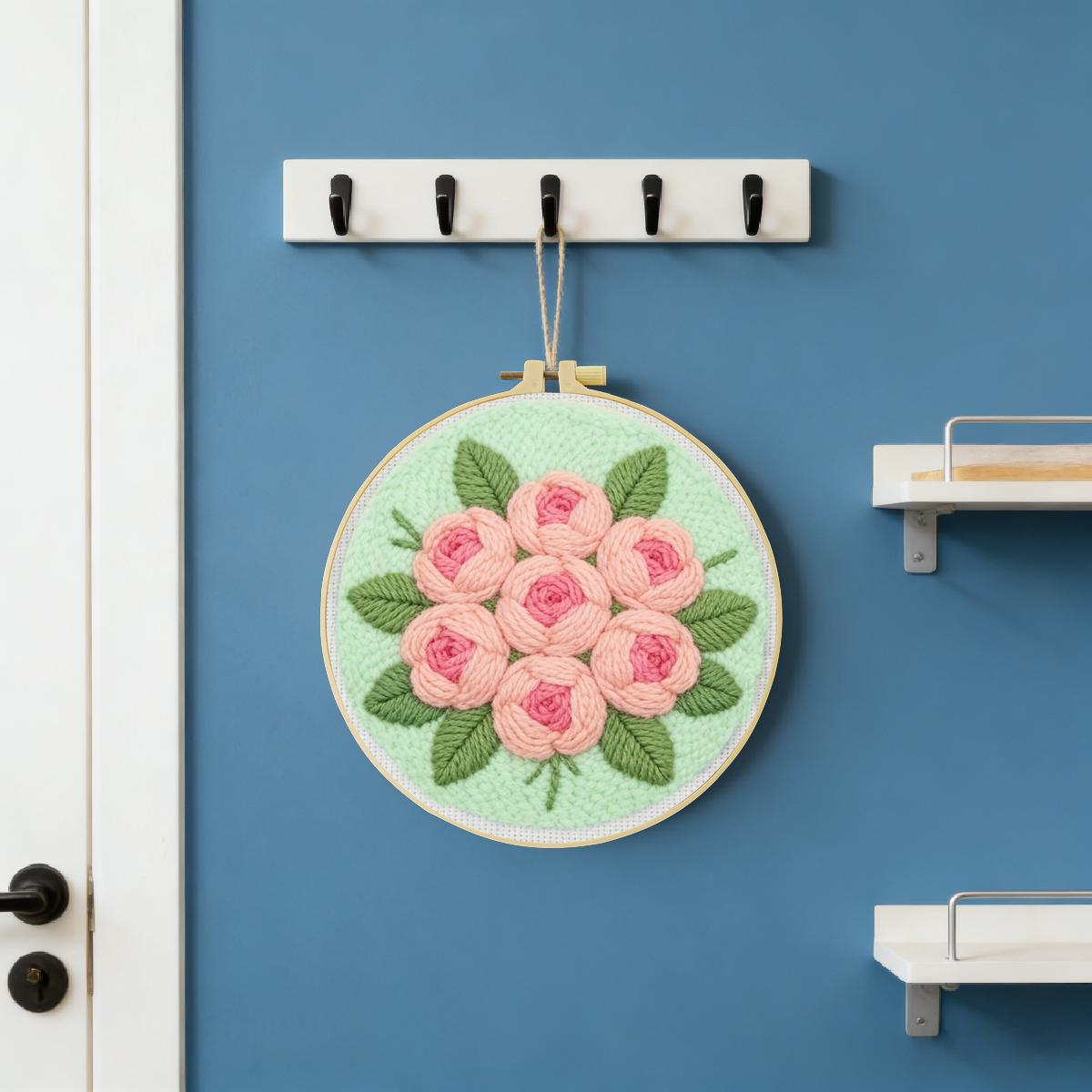 20X20CM/7.87 inç Çiçek Desenli - Sewing Textile Art incelemesi ve fiyatı